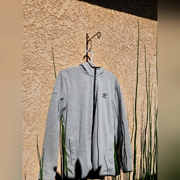 Adidas x Porsche Design Gray Zip Up Porsche 911 - Picture 1 of 6